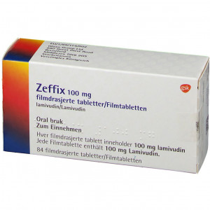Zeffix 100mg (lamivudine) 28 tablets